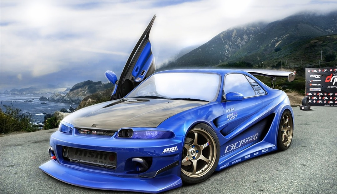 Nissan Skyline GTR r33 Форсаж