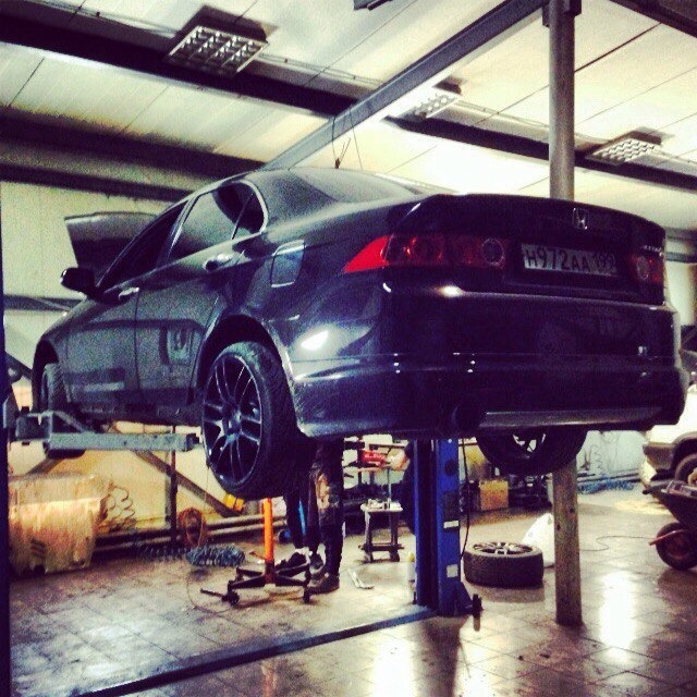 Установка пневмы на Аккорд — DRIVE2