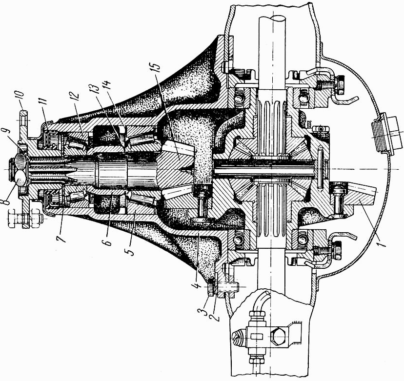 Задний мост москвич 2140 фото