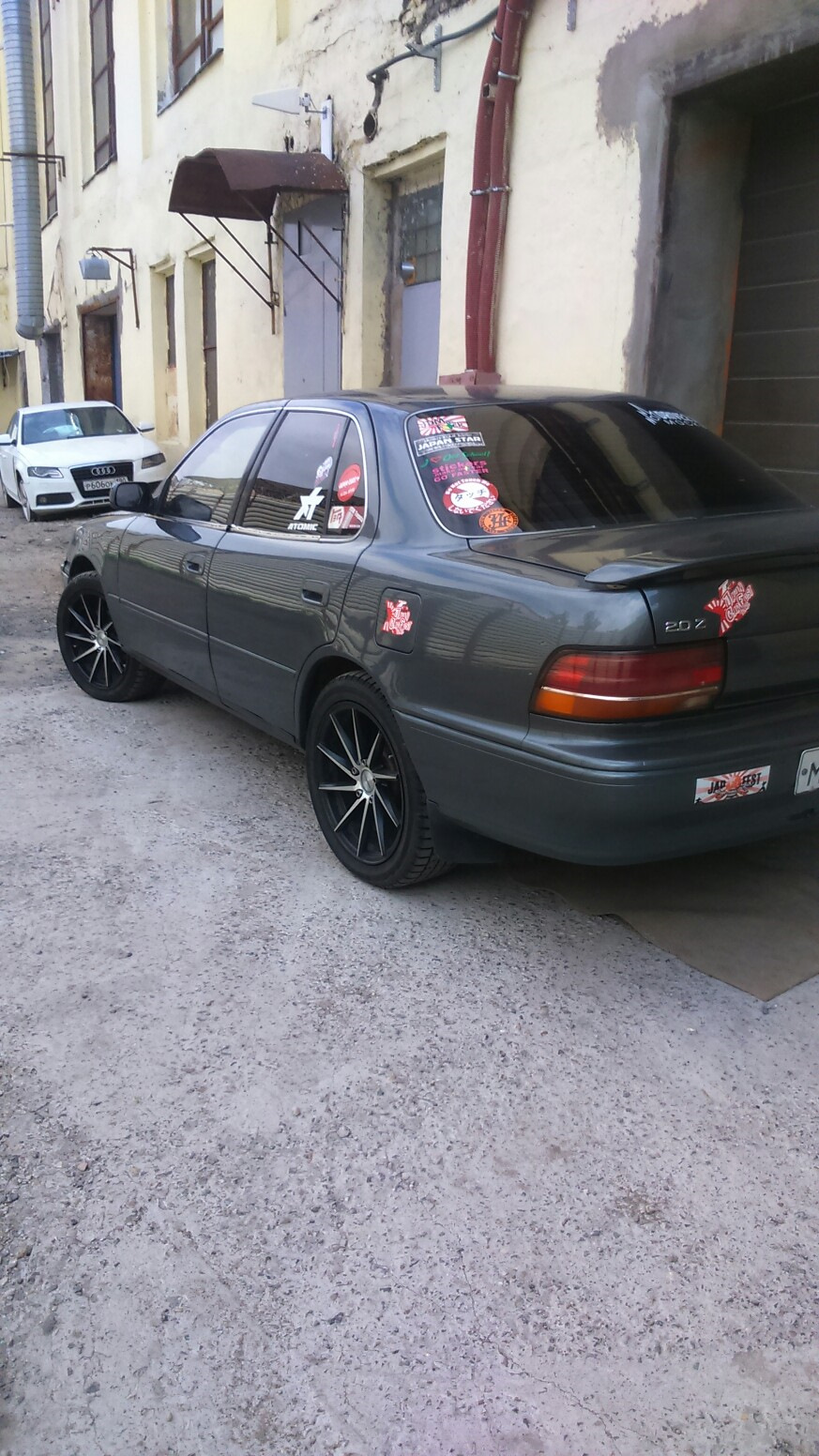 Меняем облик, снимаем наклейки… Или уходим от колхоза… — Toyota Camry  (V30), 2 л, 1991 года | другое | DRIVE2