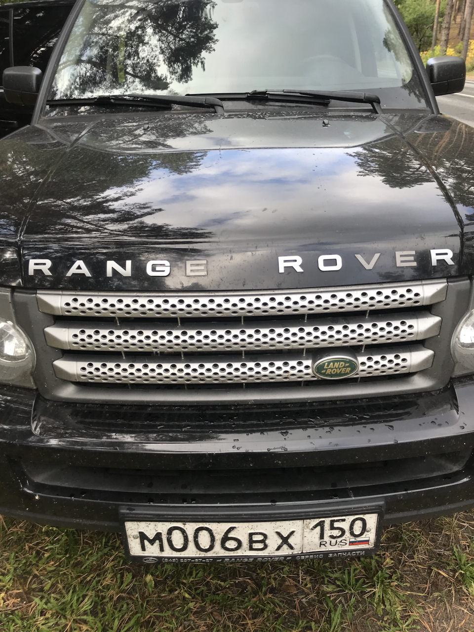 Буквы Ветер 0:3 — Land Rover Range Rover Sport (1G), 4,4 л, 2007 года |  аксессуары | DRIVE2