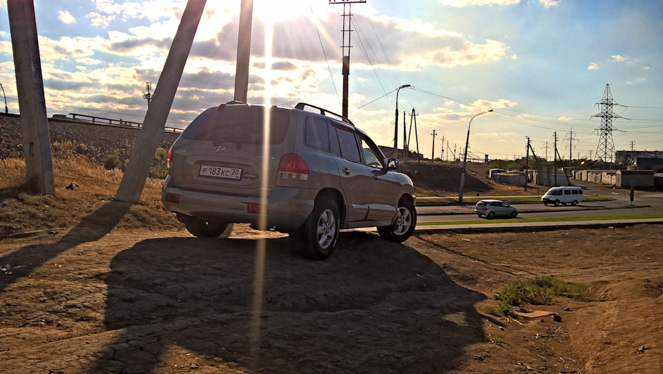 шины АТМ — Hyundai Santa Fe (1G), 2,7 л, 2007 года | шины | DRIVE2