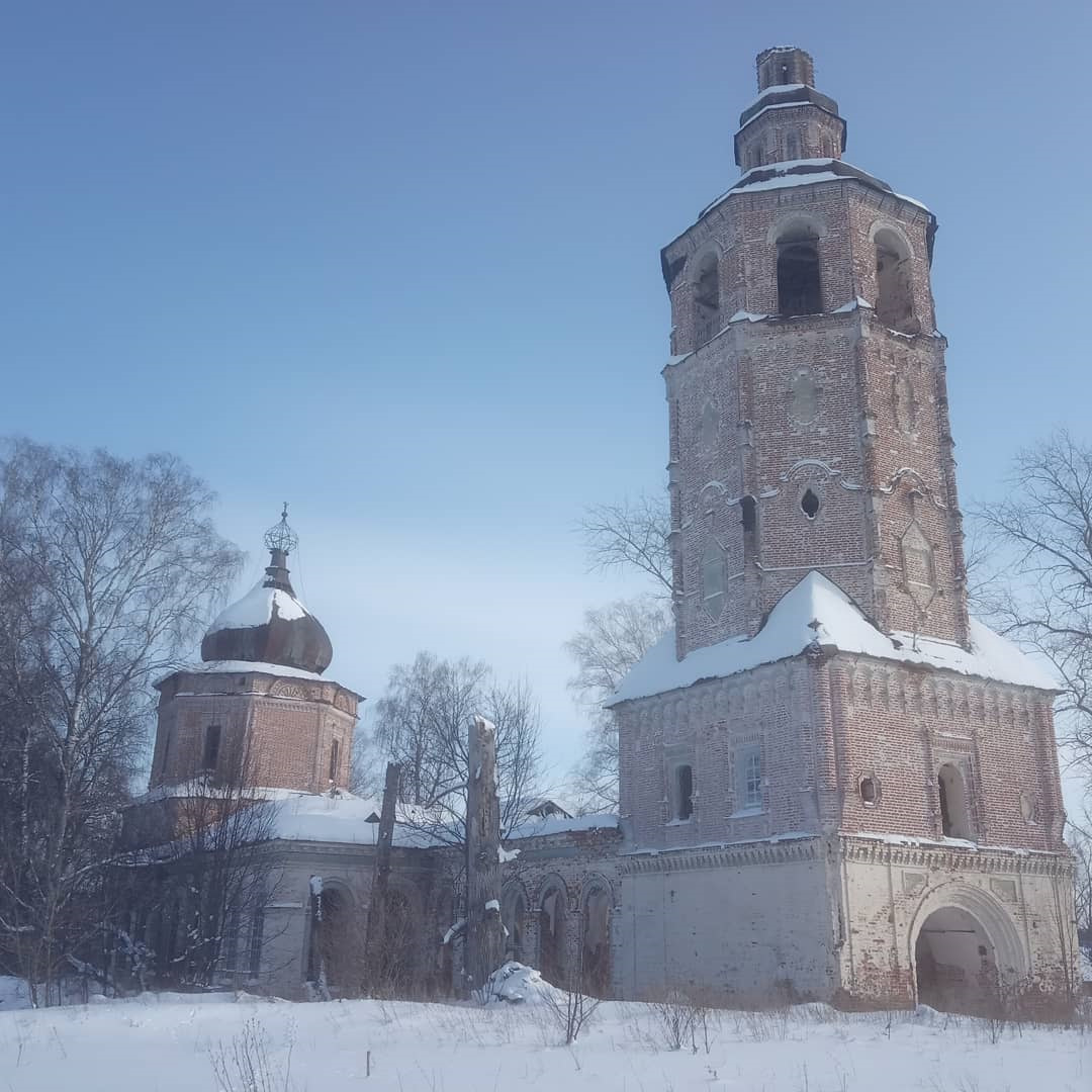 Церковь с Верхосунье Сунский район