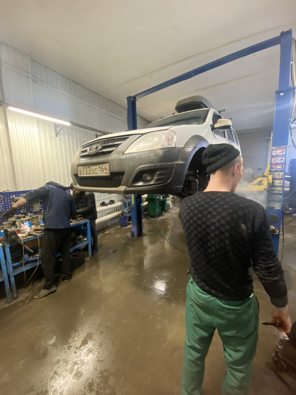 Ступичный подшипник и колодки — LADA Largus Cross, 1,6 л., 2020 года ...