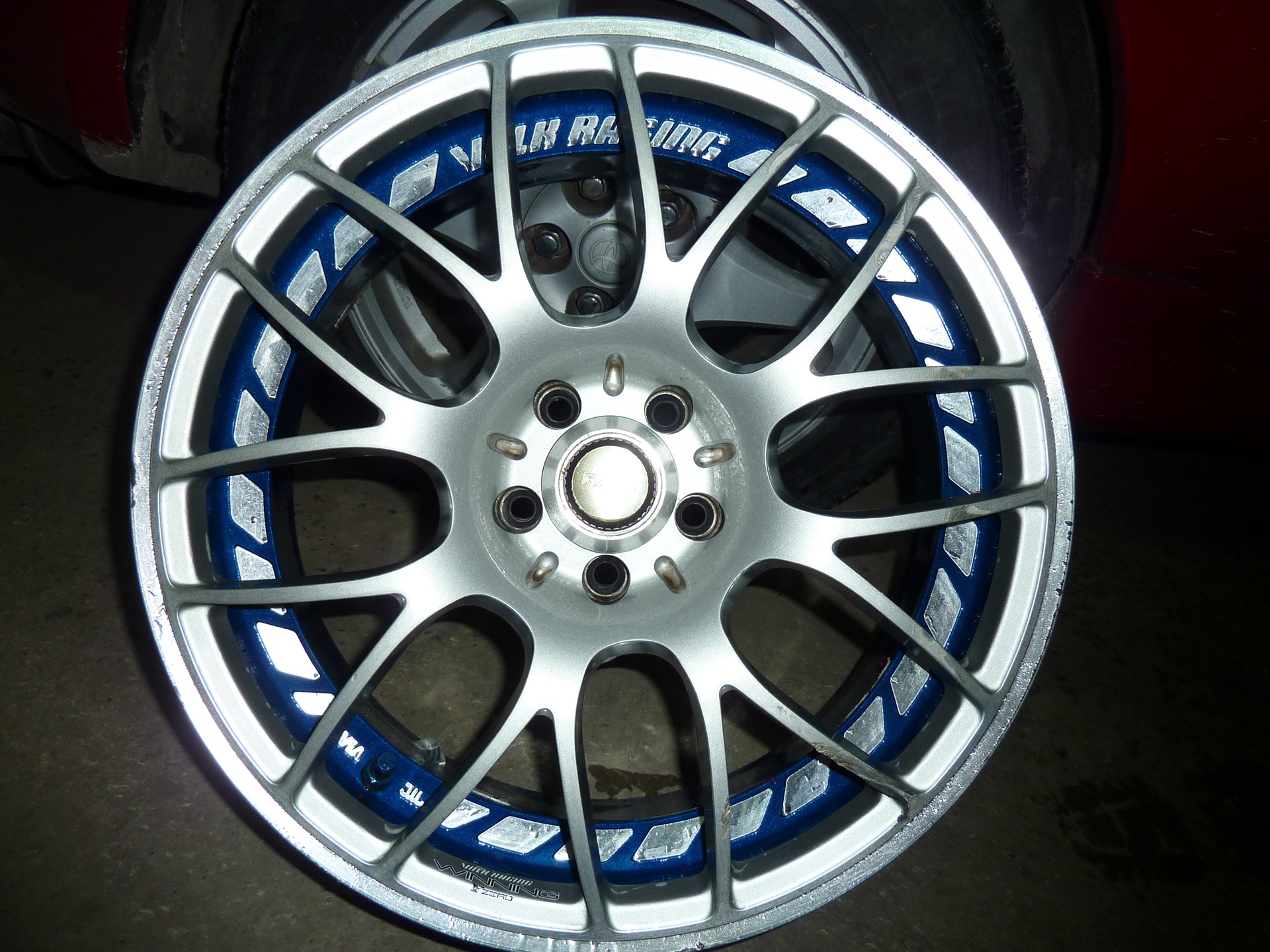 希少低走行 RAYS VOLKRACING F-ZERO challenge PCD114.3 5H F