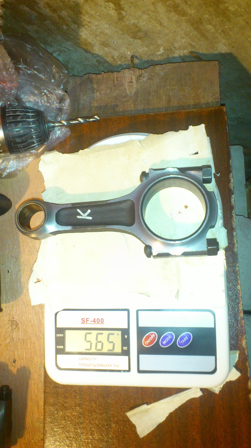 Развесовка поршней и шатунов, и сборка. — Lada 2108, 1,8 л, 1988 года ...