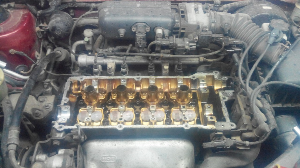 Замена маслосъемных колпачков и цепи распредвала — Hyundai Accent (3G ...