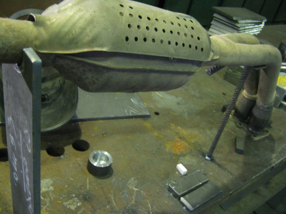 замена гофры. часть 2 — DRIVE2