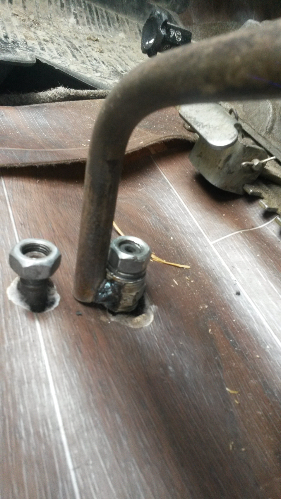 Рычаг на распределитель — ГАЗ 3307, 4,2 л, 1993 года | другое | DRIVE2