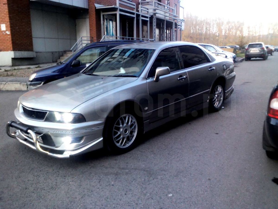 Установка ксенона в фары, ближний свет — Mitsubishi Diamante (2G), 2,5 ...