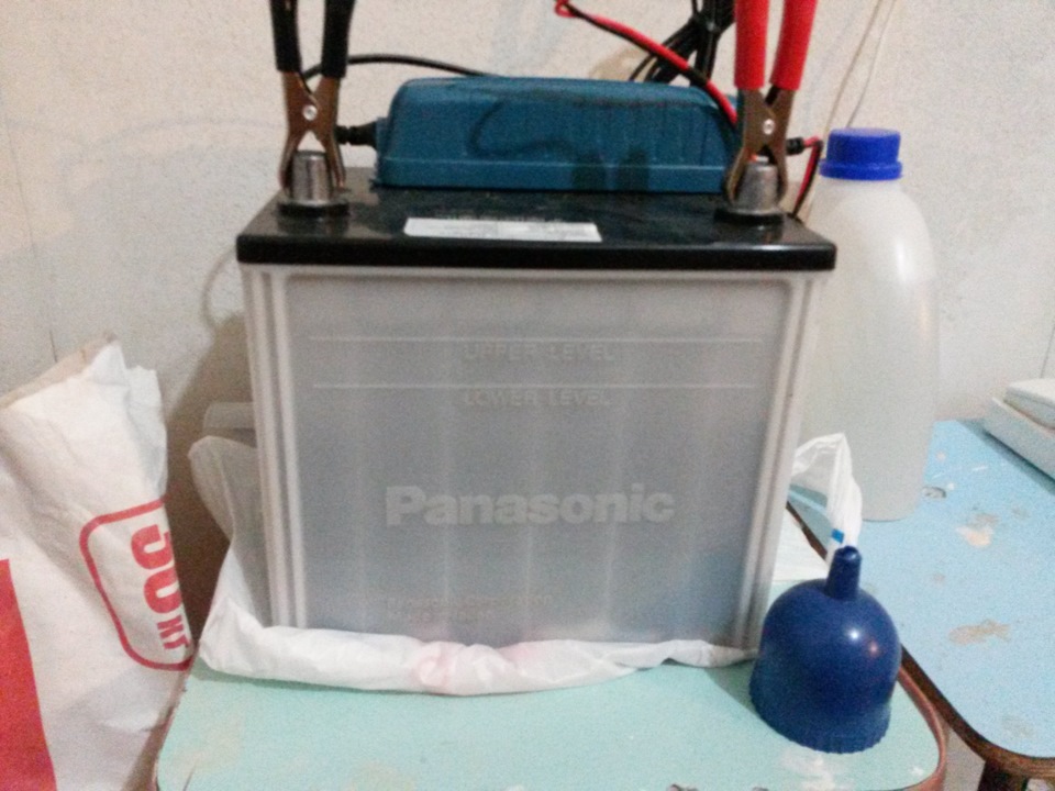 Реанимация аккумулятора — Mitsubishi Lancer IX, 1,6 л, 2007 года ...