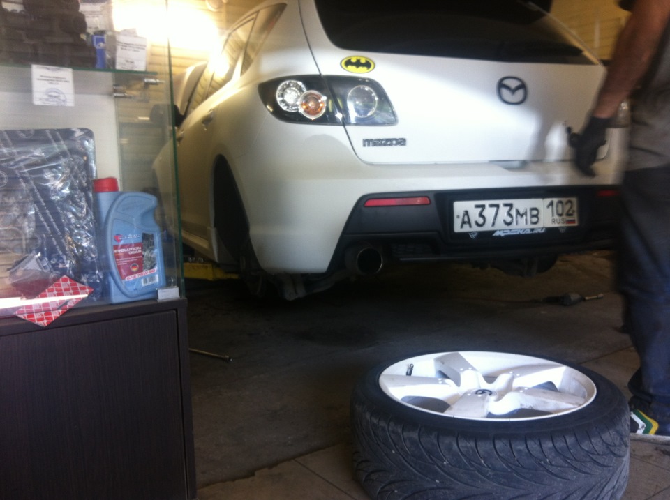 В сервисе — Mazda 3 MPS (1G)