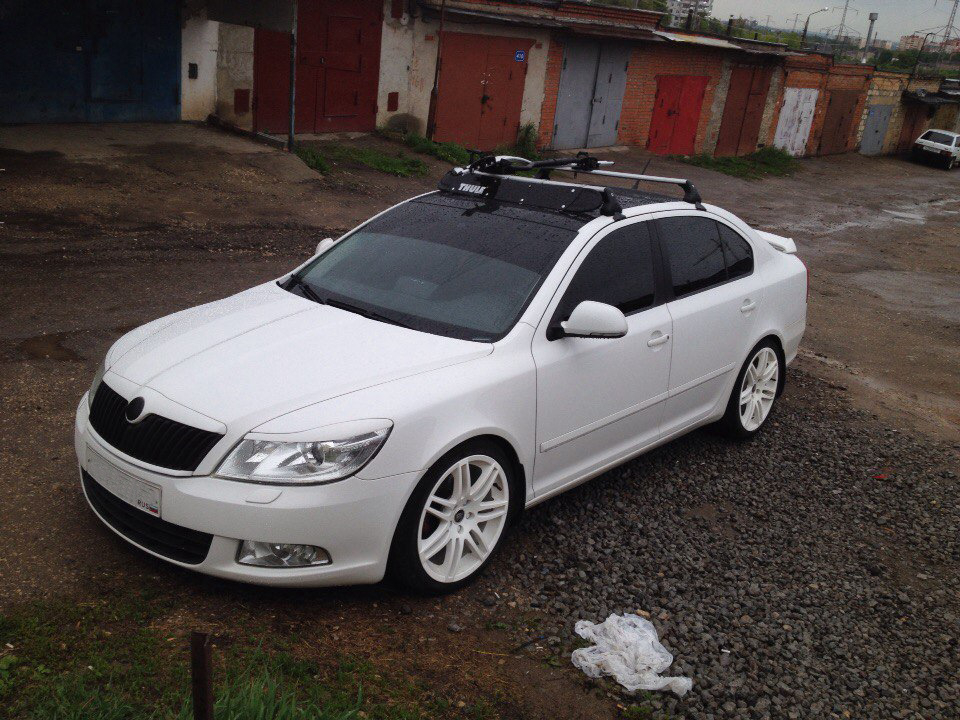 багажник на крышу skoda octavia a5