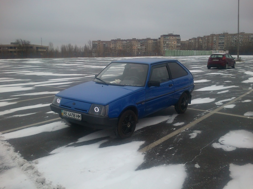 Отделка багажного отделения карпетом — ЗАЗ 1102, 1,1 л, 1998 года ...