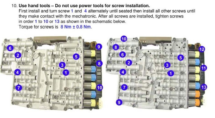 Zf 6hp26 схема гидроблока