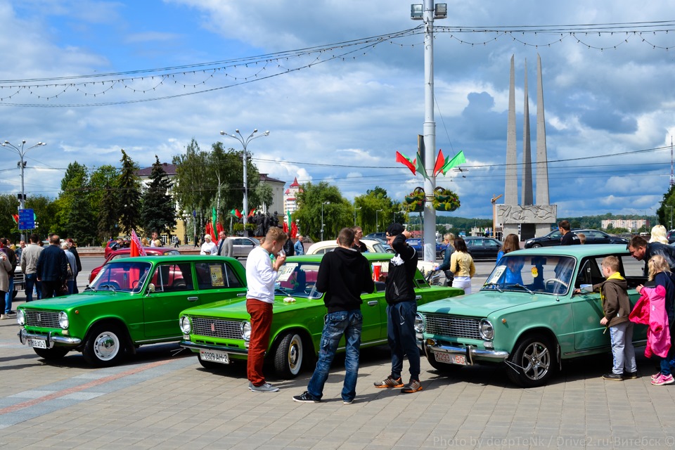 Авторетро 2014 Витебск + современные авто / 28.06.2014 часть #1 — DRIVE2