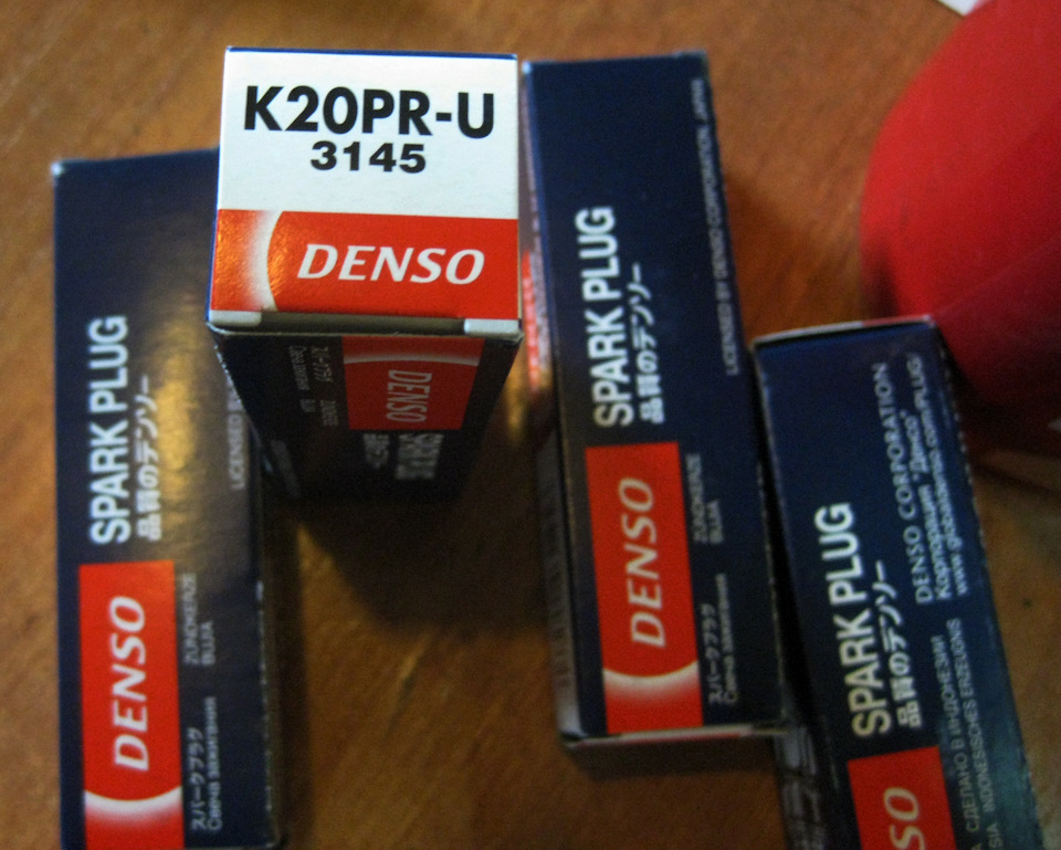 16. Замена свечей. Установлены Denso K20PR-U 3145. 124225км. Весна 2018 ...