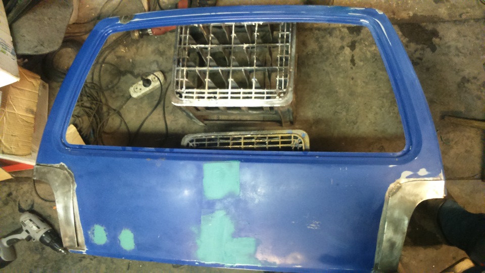 Покраска багажника ока — DRIVE2