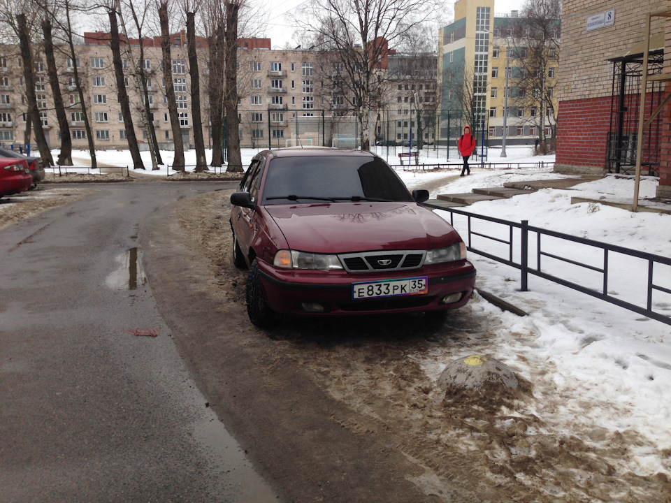 Тонировка дэу нексия своими руками