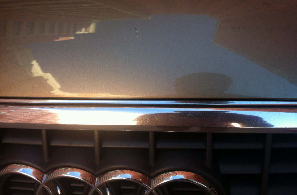 Удаление сколов по ЛКП — Audi A4 (B7), 2 л, 2007 года | кузовной ремонт ...