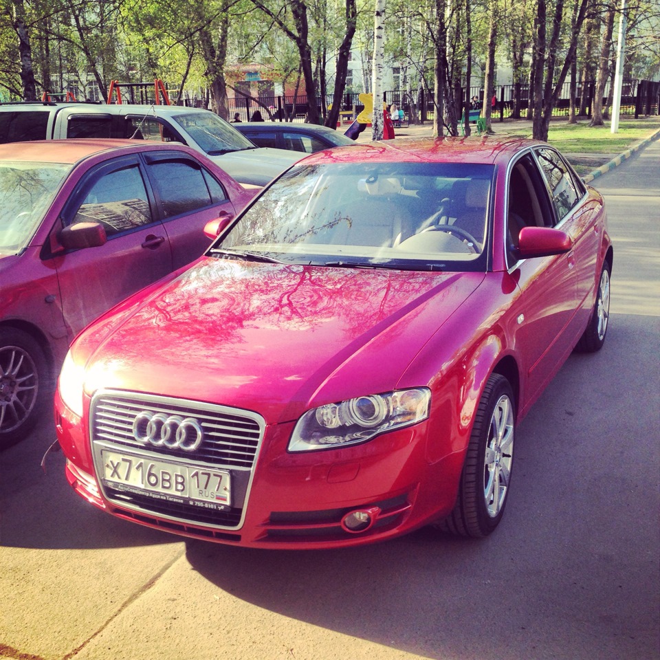 Первая мойка ) — Audi A4 (B7), 2 л, 2006 года мойка DRIVE2