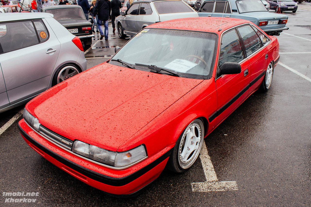 Авто Выставка и Битва авто клубов — Mazda 626 III (GD), 2 л, 1991 года |  встреча | DRIVE2