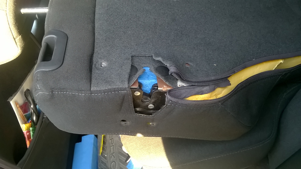 спинки задних сидений — DRIVE2