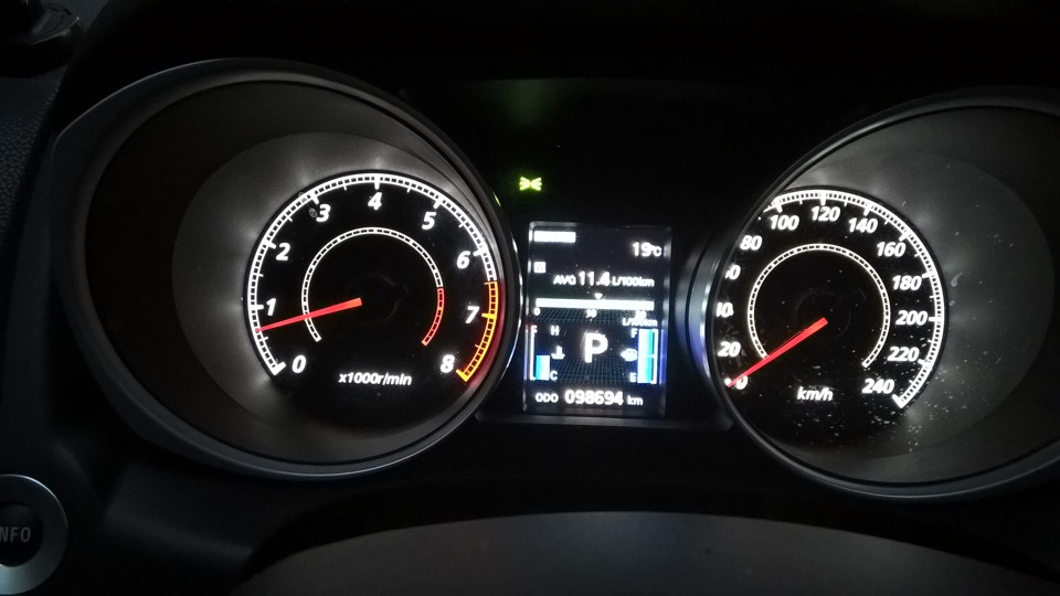 Расход в городе — Mitsubishi ASX, 2 л, 2010 года | наблюдение | DRIVE2