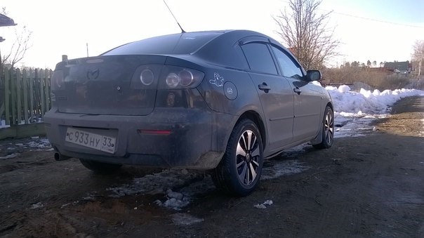 Фото в бортжурнале Mazda 3 (1G) BK