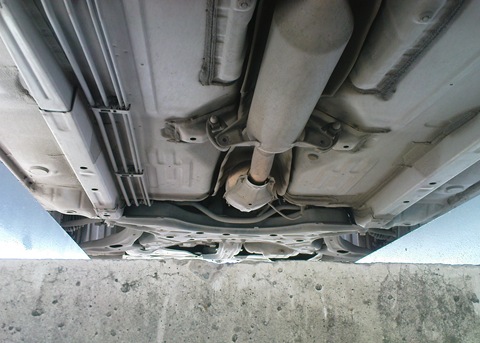 Bottom View - Toyota Corolla 18L 2003