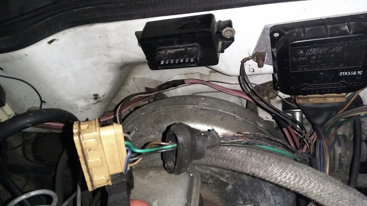 Немножко сгорела проводка((9 — Lada 21093, 1,5 л, 1999 года | своими ...