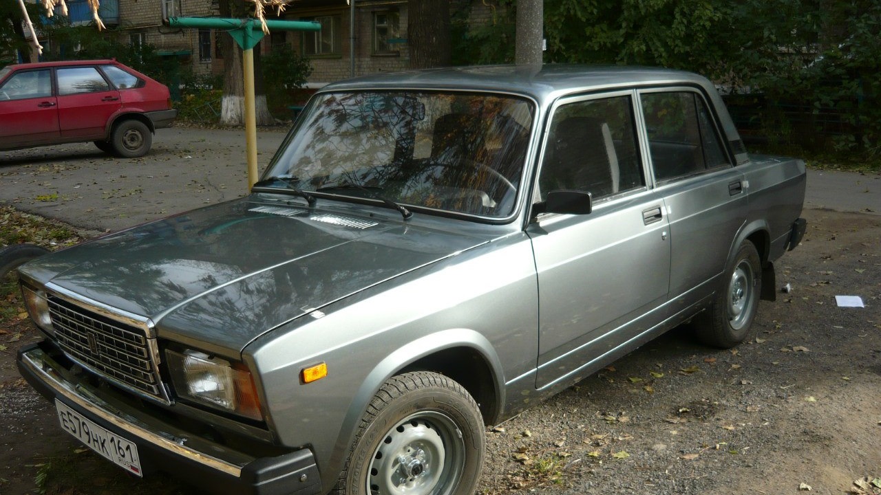 Lada 21074 1.6 бензиновый 2011 | серо-зеленый металлик на DRIVE2