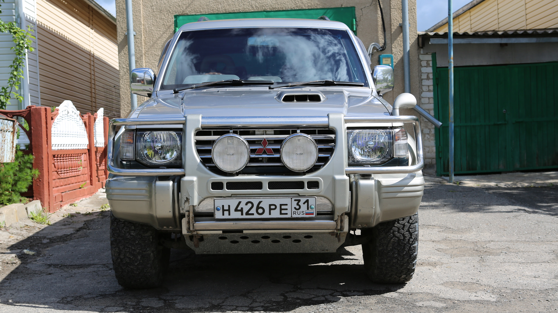 Mitsubishi Pajero (2G) 2.8 дизельный 1995 | 4М40 турбо, 125 л.с. на DRIVE2