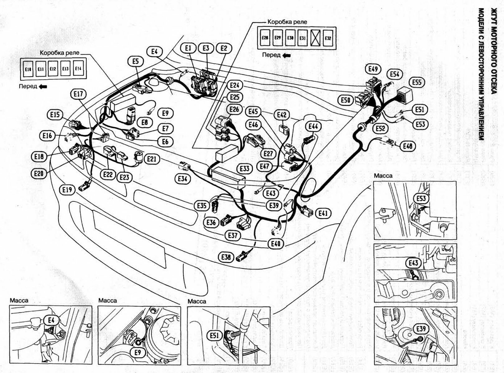 Nissan march k12 схема предохранителей