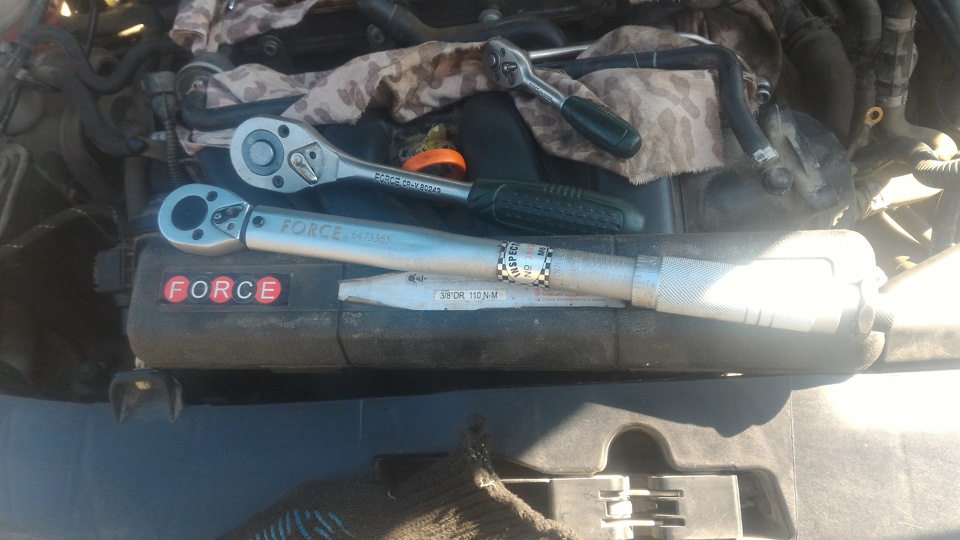6473365 FORCE Ключ динамометрический 3/8DR 19-110Нм 365мм FORCE ...