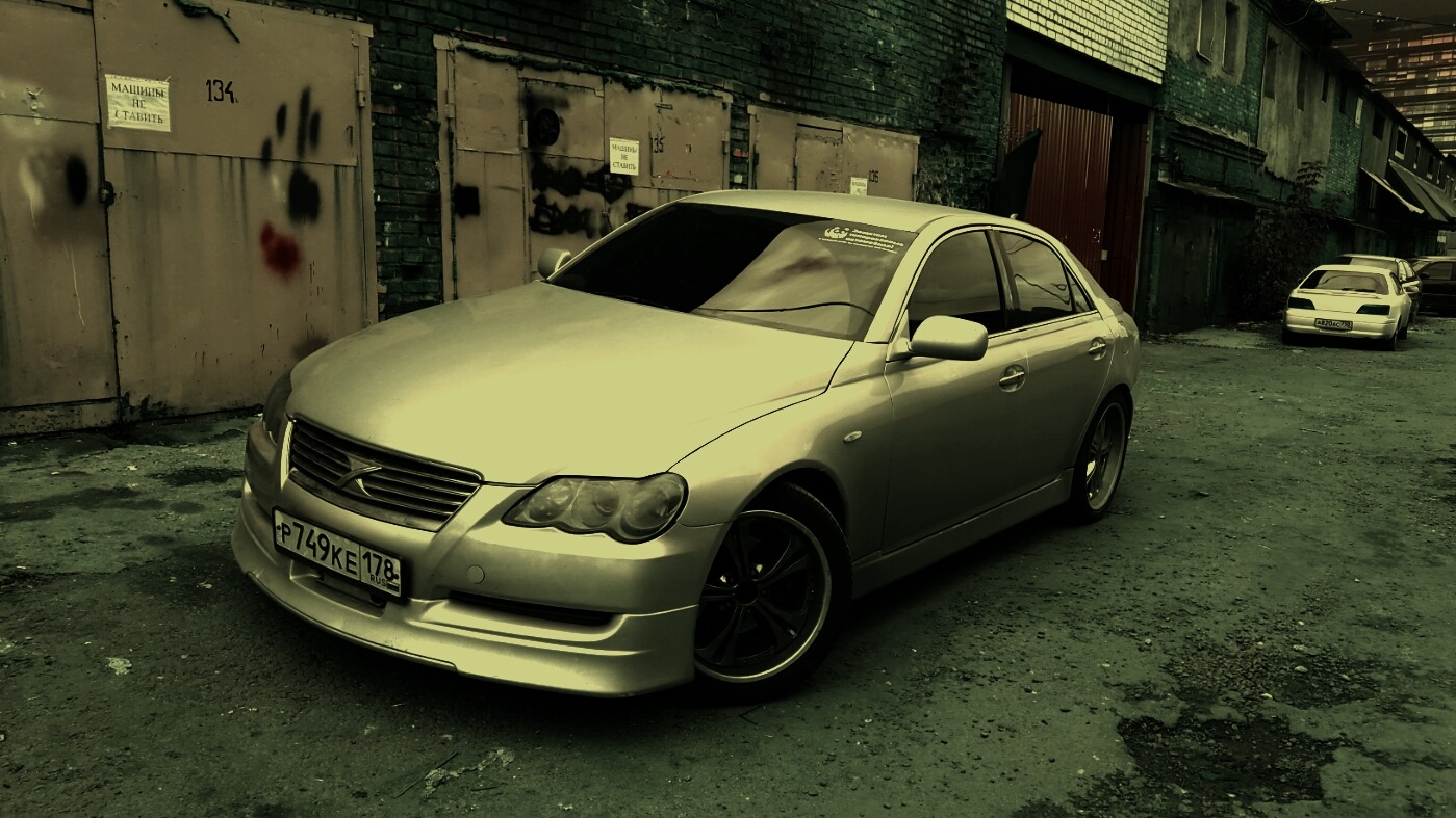 Toyota Mark X (GRX120) 2.5 бензиновый 2004 | Mark X 2.5 F package на DRIVE2