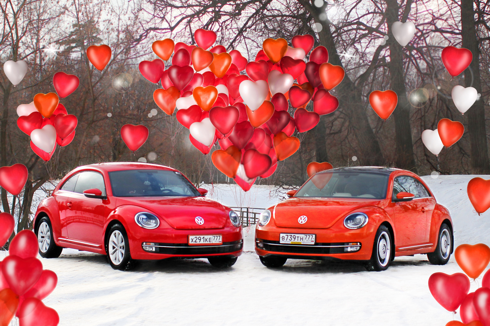 Еще несколько крутых зимних фоток после проф. обработки! — Volkswagen ...