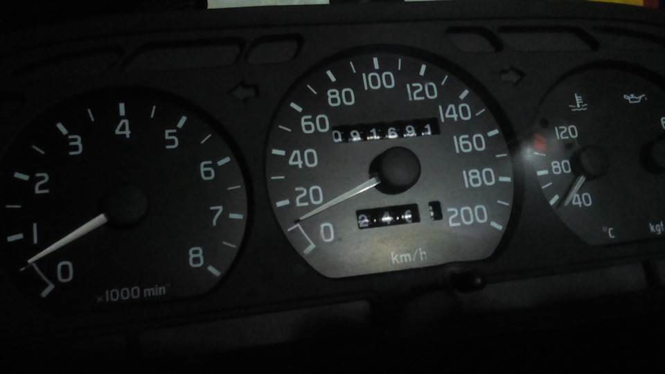 Комбинация приборов — ГАЗ 3110, 2,3 л, 2003 года | тюнинг | DRIVE2