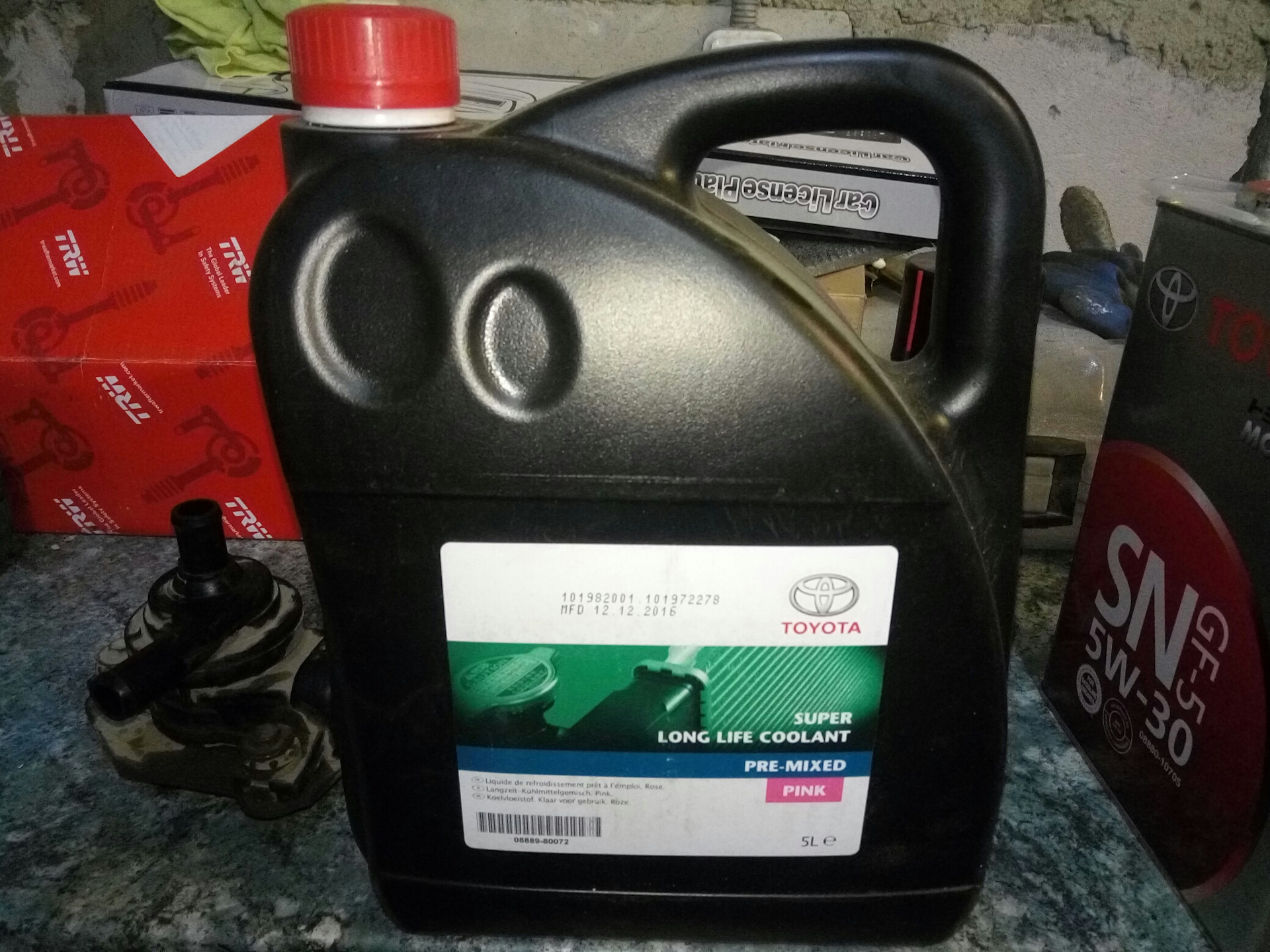 Toyota super long life coolant аналог