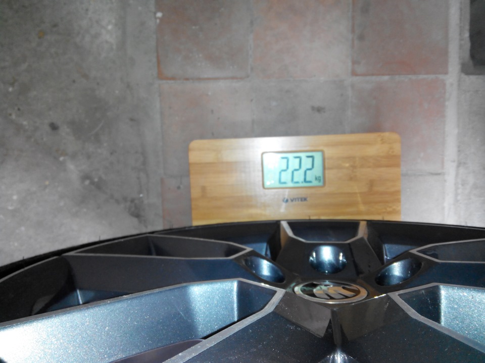 Вес заводских колес — Skoda Octavia RS Mk3, 2 л., 2014 года | колёсные ...