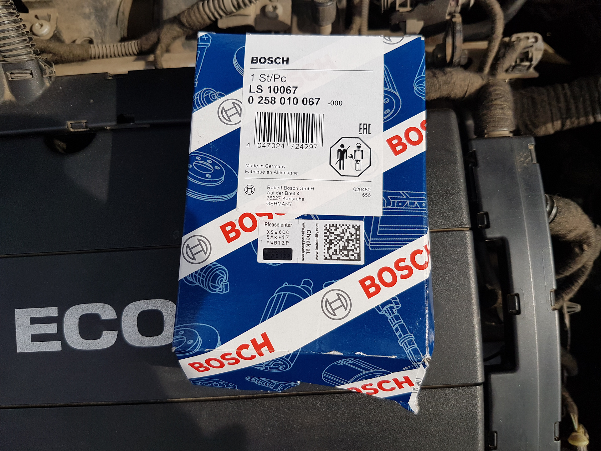 Esp astra j. Bosch 0 258 010 067.