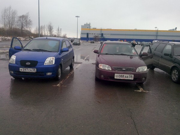 №167 Встреча "DRIVE2" Пенза 25.02.17 — KIA Spectra, 1,6 л., 2006 года ...