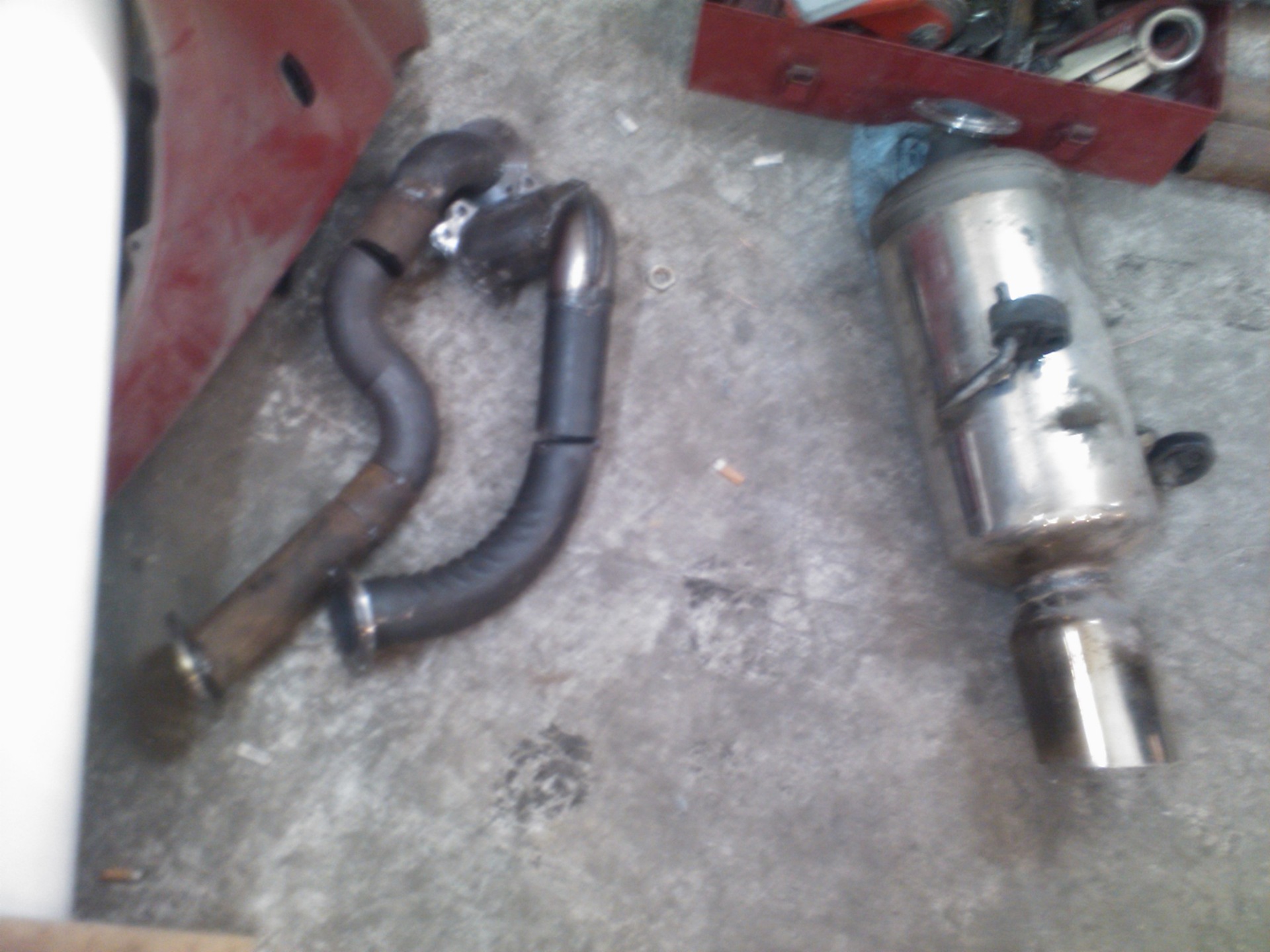 exhaust - Toyota MR2 1991