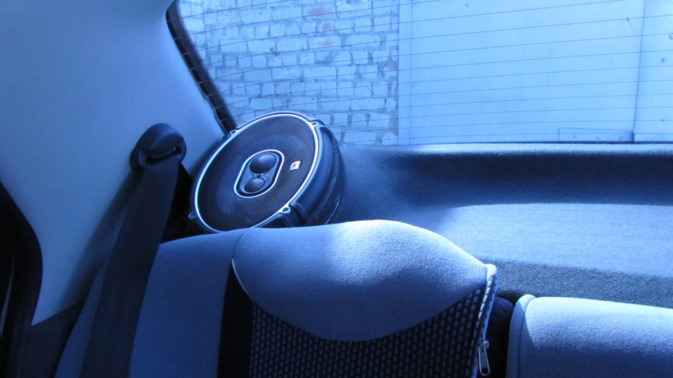 5. Задние колонки JBL GTO-938. Звучание и вид. — FIAT Albea, 1,4 л ...