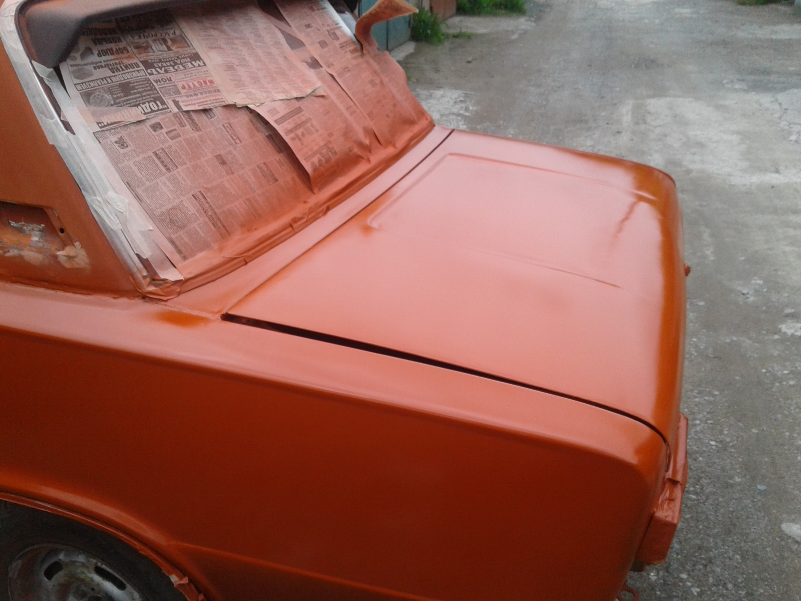 Покраска кузова — Lada 21011, 1,3 л, 1980 года | кузовной ремонт | DRIVE2