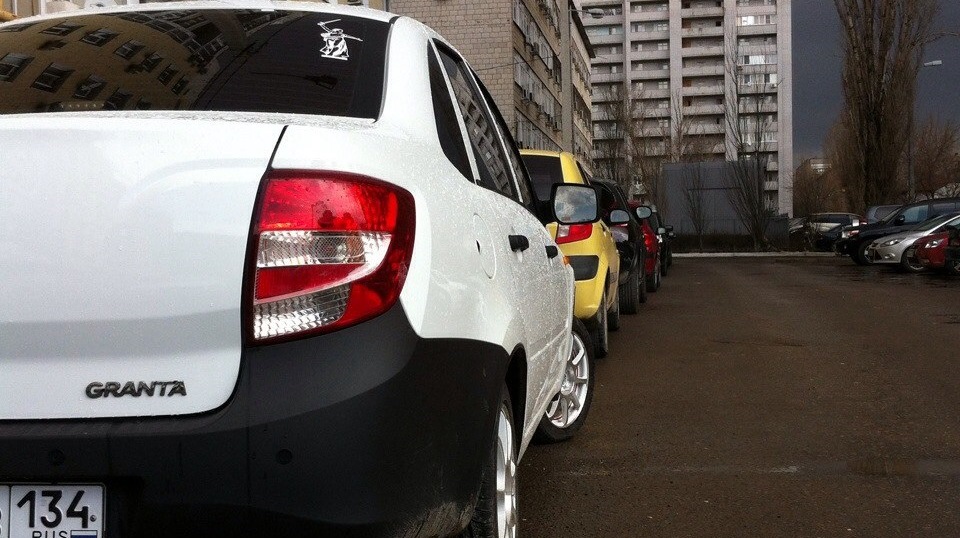 Lada Гранта (1G) 1.6 бензиновый 2013 | "Белая Граната" на DRIVE2