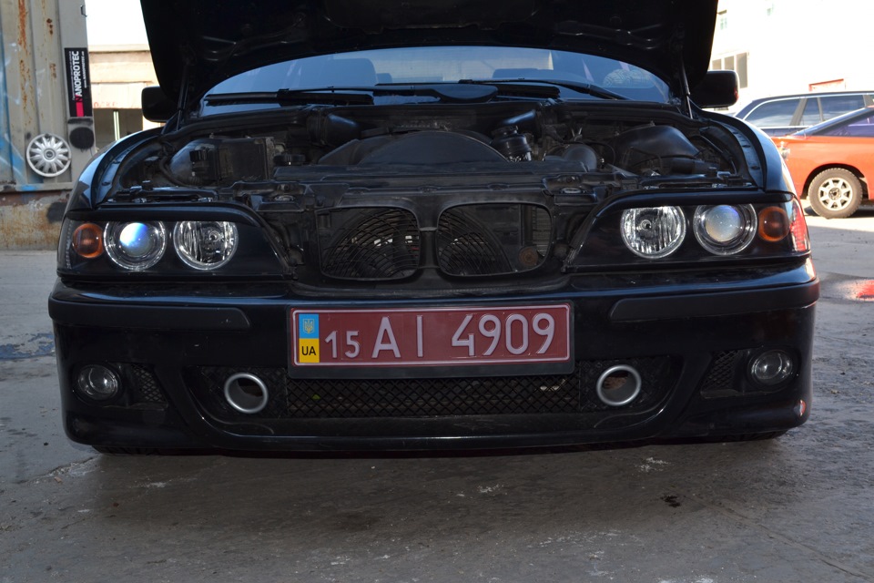 и снова М, продолжение эпопеи. — BMW 5 series (E39), 2,5 л, 1998 года ...