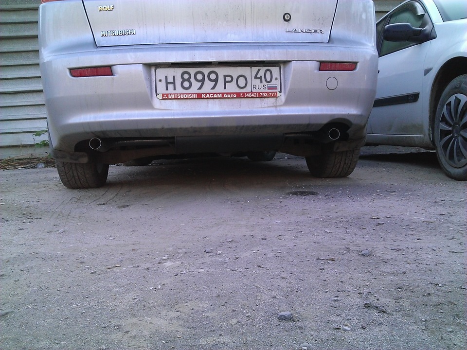 Дождался — Mitsubishi Lancer X, 1,5 л, 2007 года | стайлинг | DRIVE2