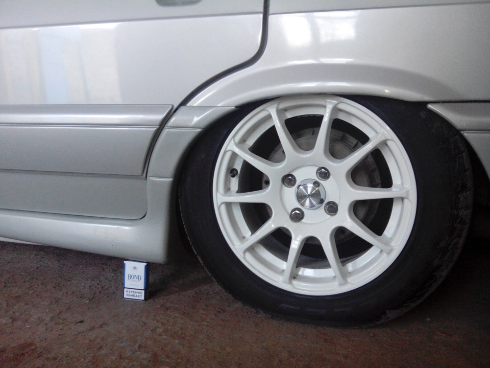 Задние винтовые стойки(своими руками) — Lada 2114, 1,5 л, 2005 года ...