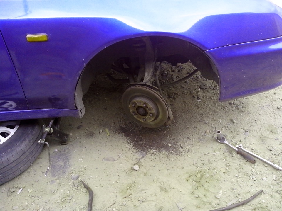 тормоза — Honda Prelude (BB5/BB6/BB7/BB8/BB9), 2 л, 1998 года ...